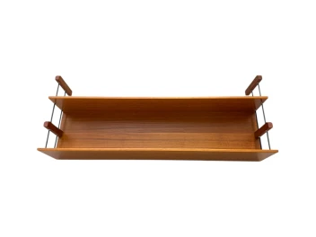 Mid-Century Modern Wall Mounted Shelf by Walter Wirtz for Wilhelm Renz, 1960s